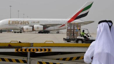 رحلات الطيران بين الإمارات والسعودية