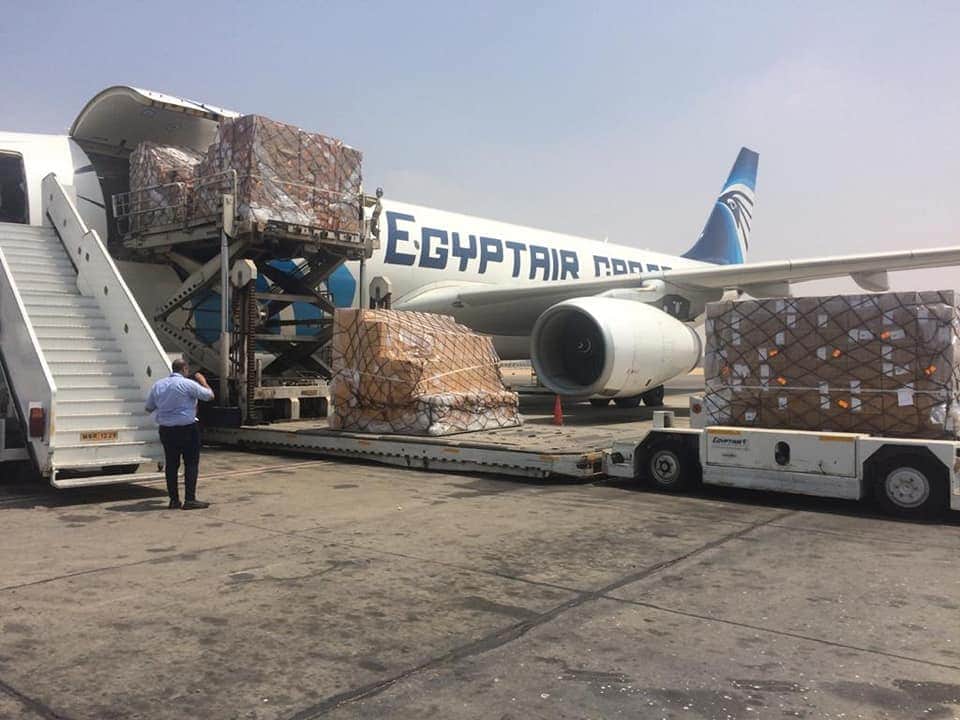 رحلات مصر للطيران للشحن الجوي