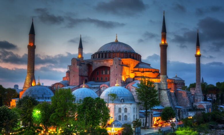 مسجد آيا صوفيا في إسطنبول