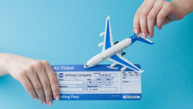 تذكرة الطائرة