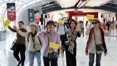 السياح الصينيون يتوافدون على دبي