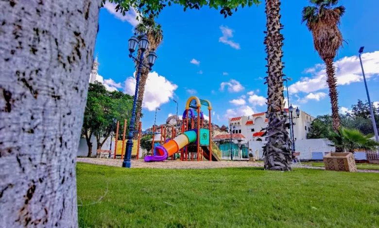 صيانة المسطحات الخضرا في الطائف