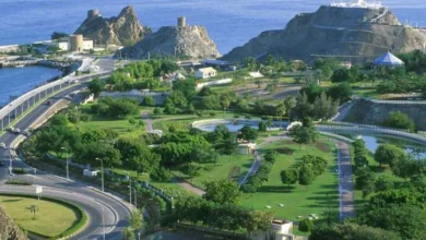 الجبل الأخضر بسلطنة عمان