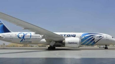 طائرة الأحلام السابعة من طراز B787-9 دريم لاينر