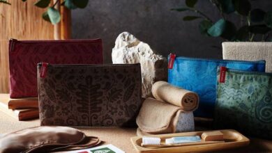 منتجات فاخرة مصنوعة من مواد معاد تدويرها