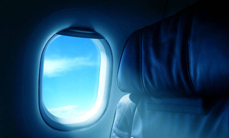 نافذة طائرة