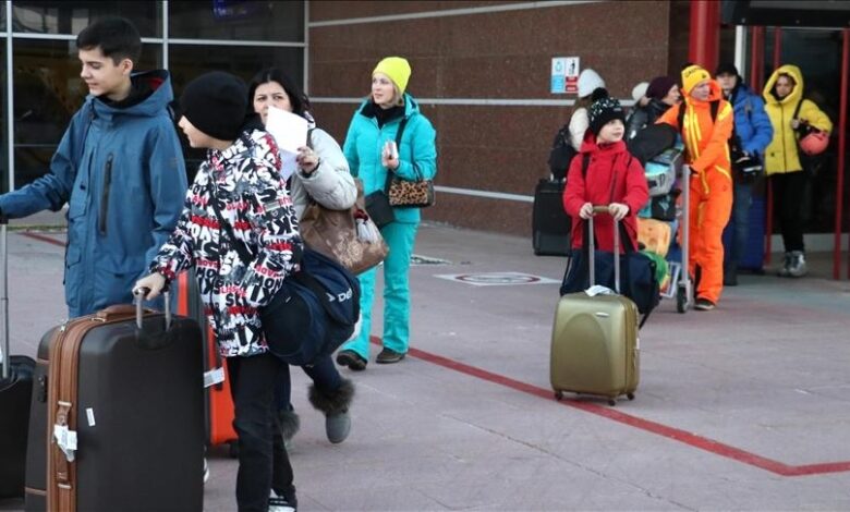 سياح روسيا في تركيا