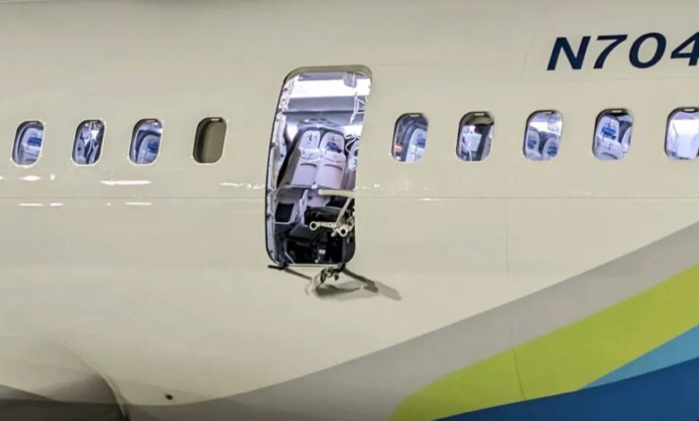 باب طائرة بوينغ 737 ماكس