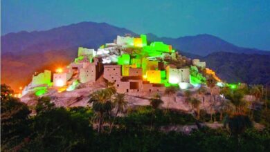 الفعاليات التراثية بقرية ذي عين الأثرية