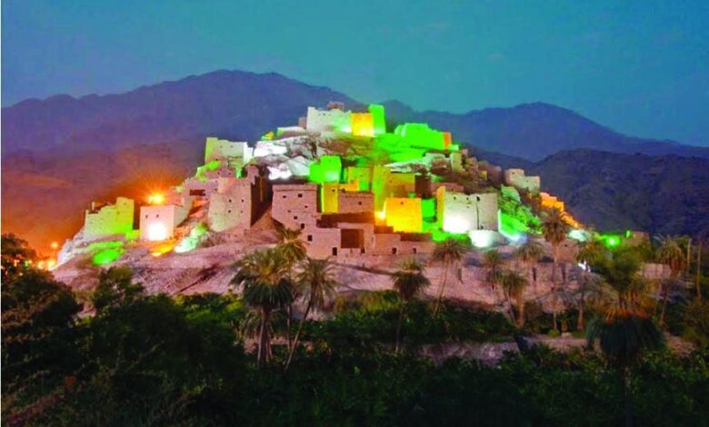 الفعاليات التراثية بقرية ذي عين الأثرية