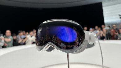 نظارة الواقع الافتراضي Vision Pro