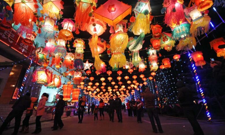 مهرجان الفوانيس الصيني