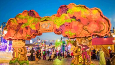 مهرجان الصغار مع الرحّالة