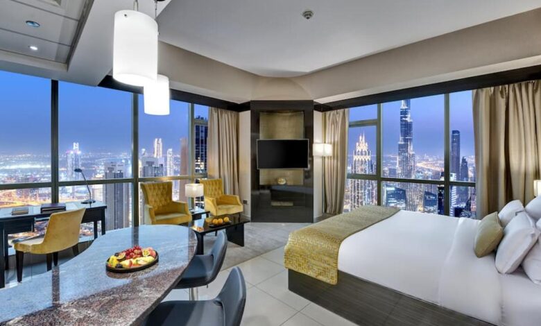 غرف دبي الفندقية