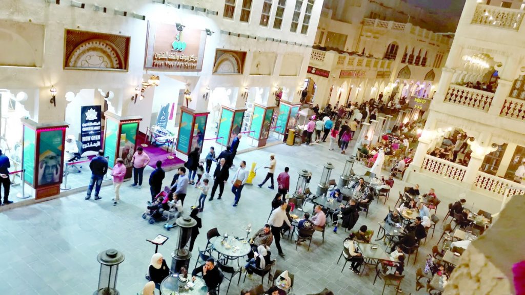 السياح السعوديين في قطر