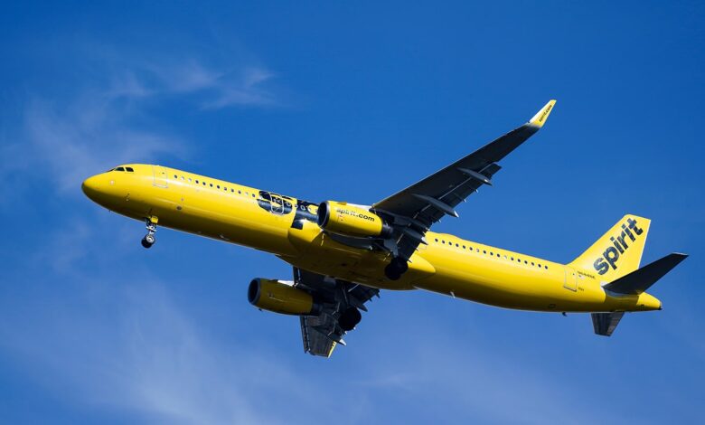 طائرة سبيريت إيرلاينز