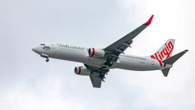 طائرة ركاب في نيوزيلندا