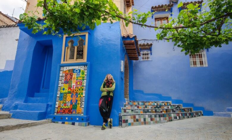 مدينة شفشاون الزرقاء