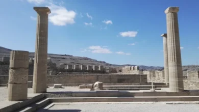 مدينة ليندوس في اليونان