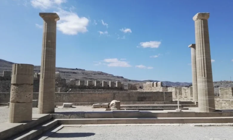 مدينة ليندوس في اليونان