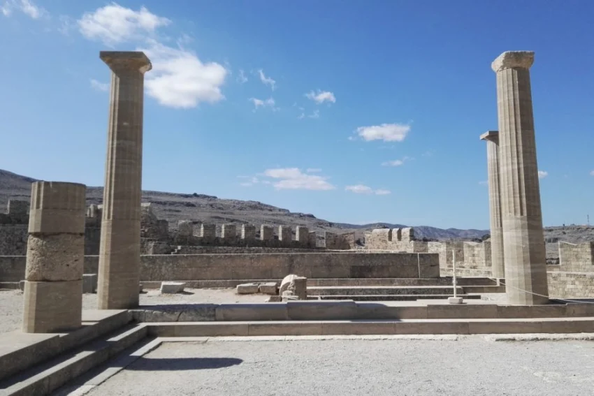 مدينة ليندوس في اليونان
