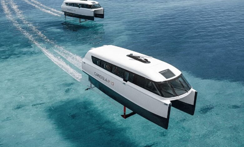 سفن كهربائية طائرة