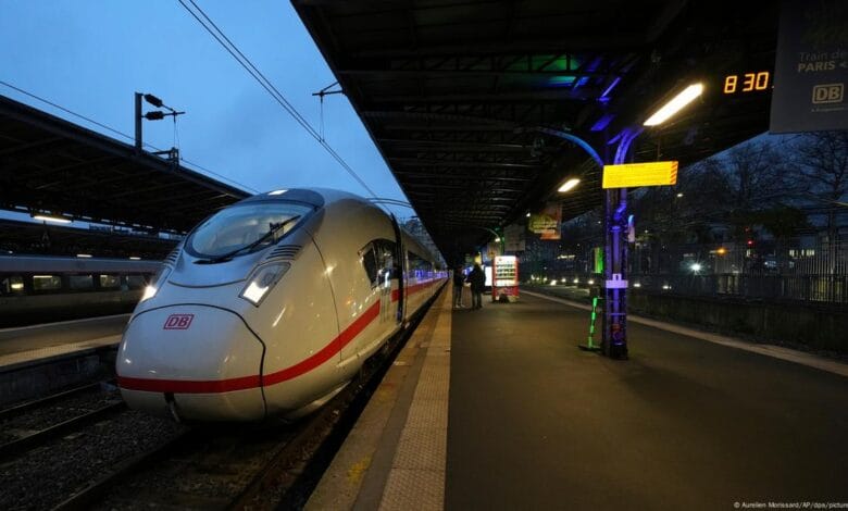 القطار المباشر بين برلين وباريس