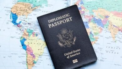 جوازات دبلوماسية
