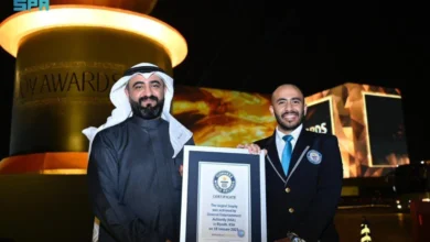 "الترفيه" تحصد أكبر درع تكريمي في العالم
