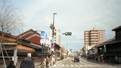 مدينة كانازاوا اليابانية