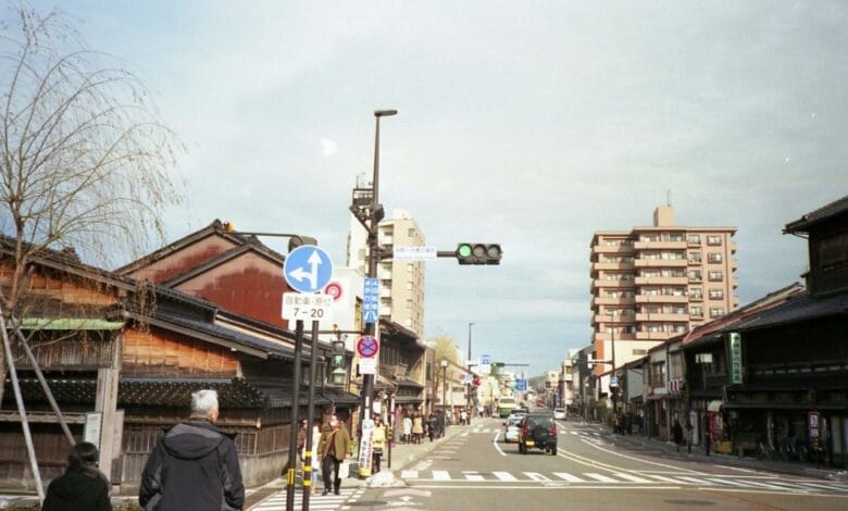 مدينة كانازاوا اليابانية