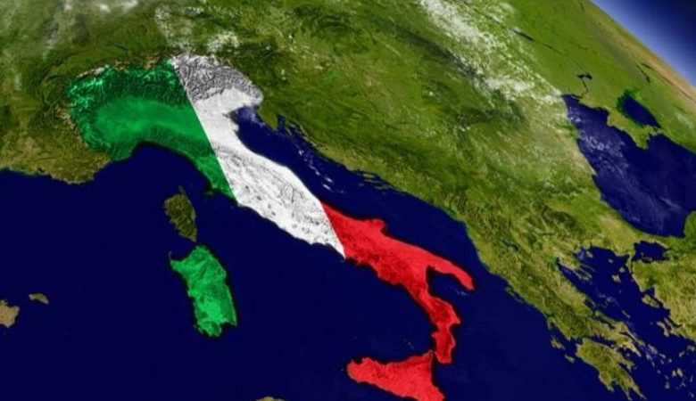 خريطة إيطاليا