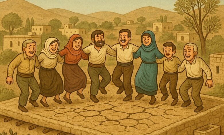 رقصة الدبكة