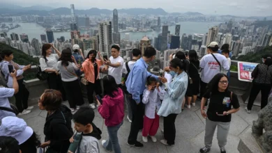 السياح الصينيين