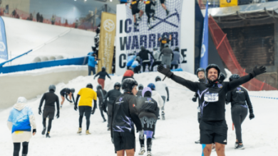 مغامرة محارب الجليد 2025 في سكي دبي