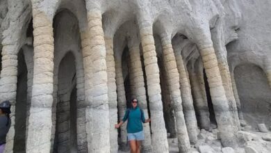 أعمدة بحيرة كراولي