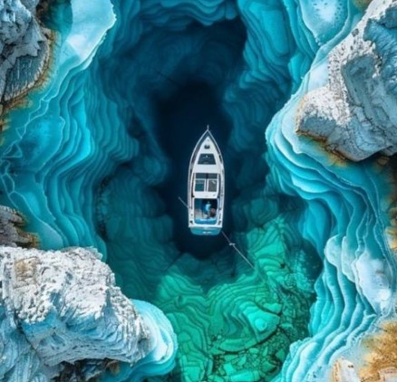 الكهف الأزرق