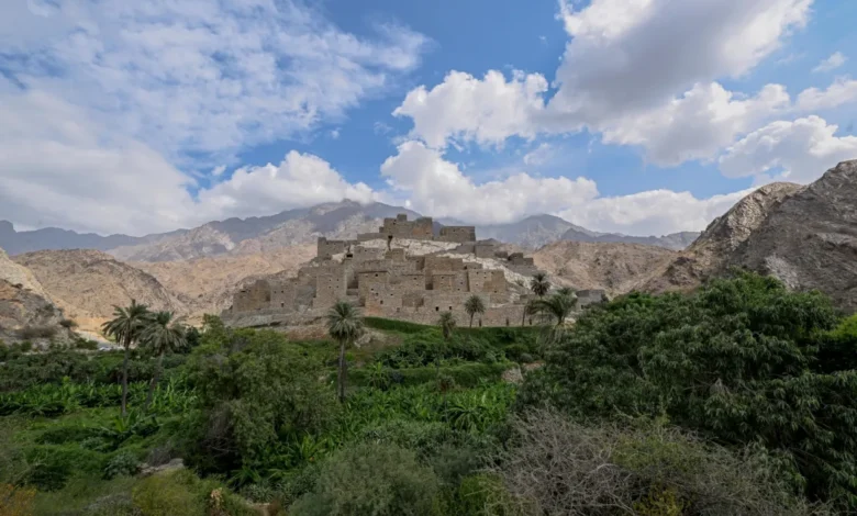 مباني الباحة