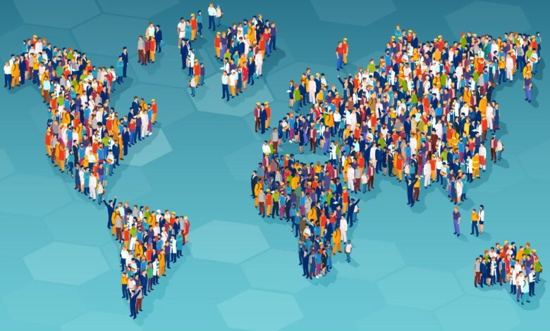 سكان العالم