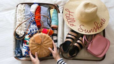 تجهيز حقيبة السفر