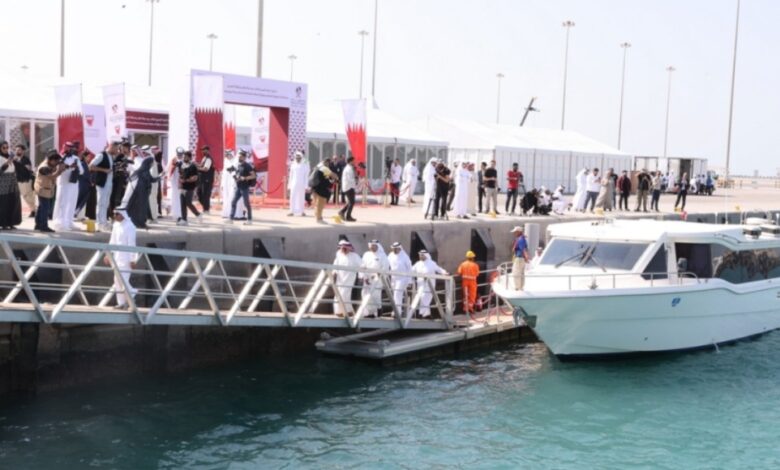 أولى الرحلات البحرية بين البحرين وقطر