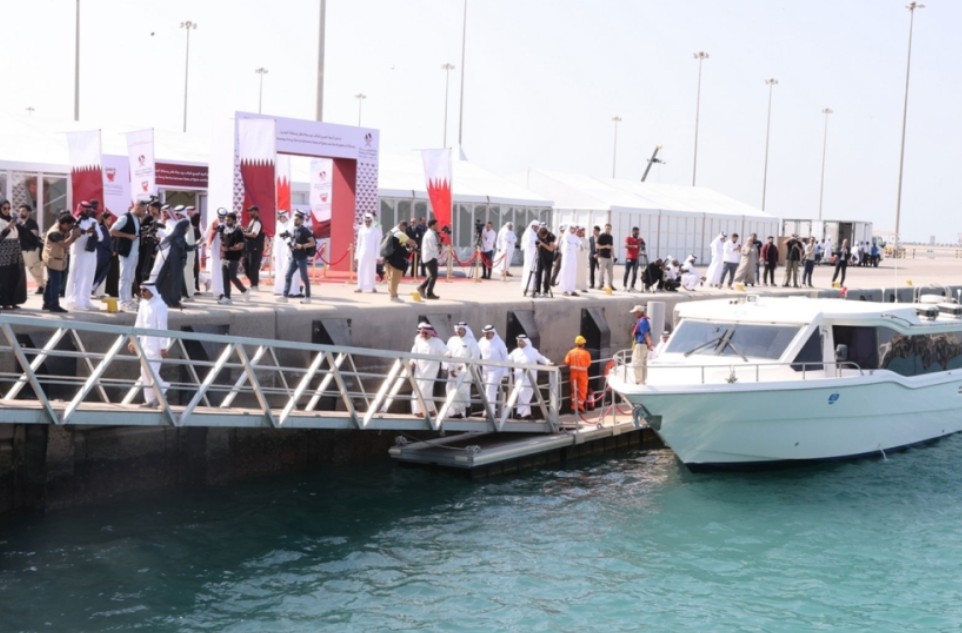 أولى الرحلات البحرية بين البحرين وقطر
