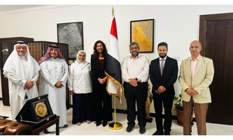 السفيرة المصرية في البحرين