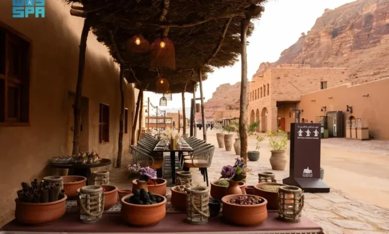 جانب من جولة فنون الطهي في محافظة العُلا