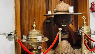 بعض الأواني التراثية في متحف الضيافة