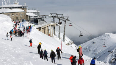 التزلج في جبال الكاربات