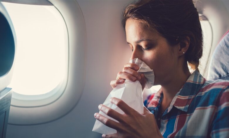 الغثيان أثناء السفر