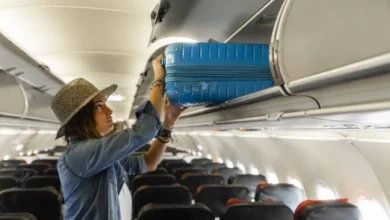 السفر بالطائرة