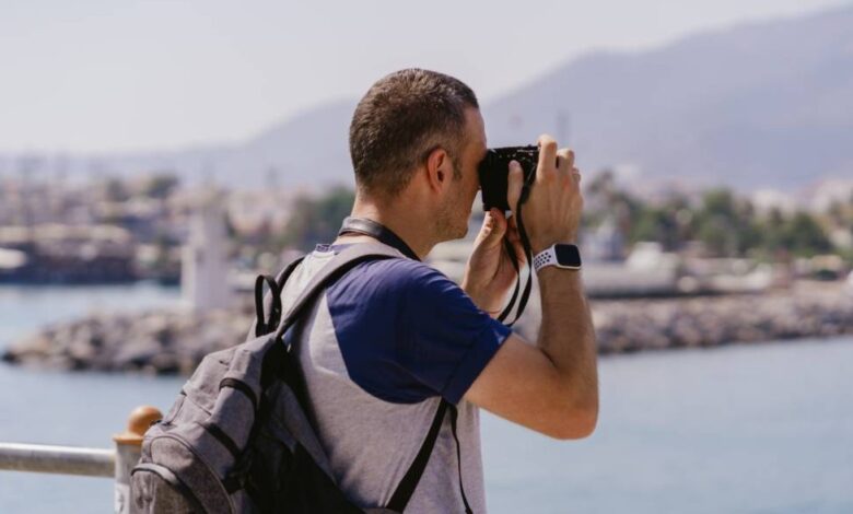 التقاط الصور الفوتوغرافية خلال السفر