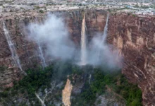 المطر في عسير